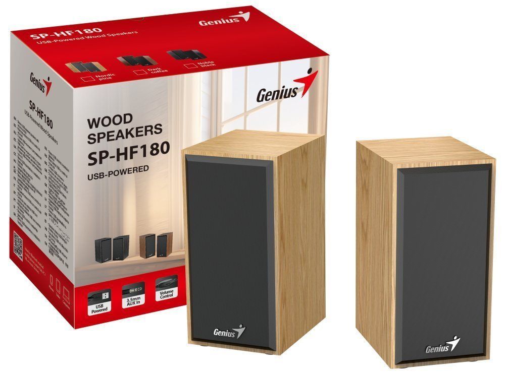 Genius SP-HF180 Pine Wood Genius SP-HF180 Pine Wood