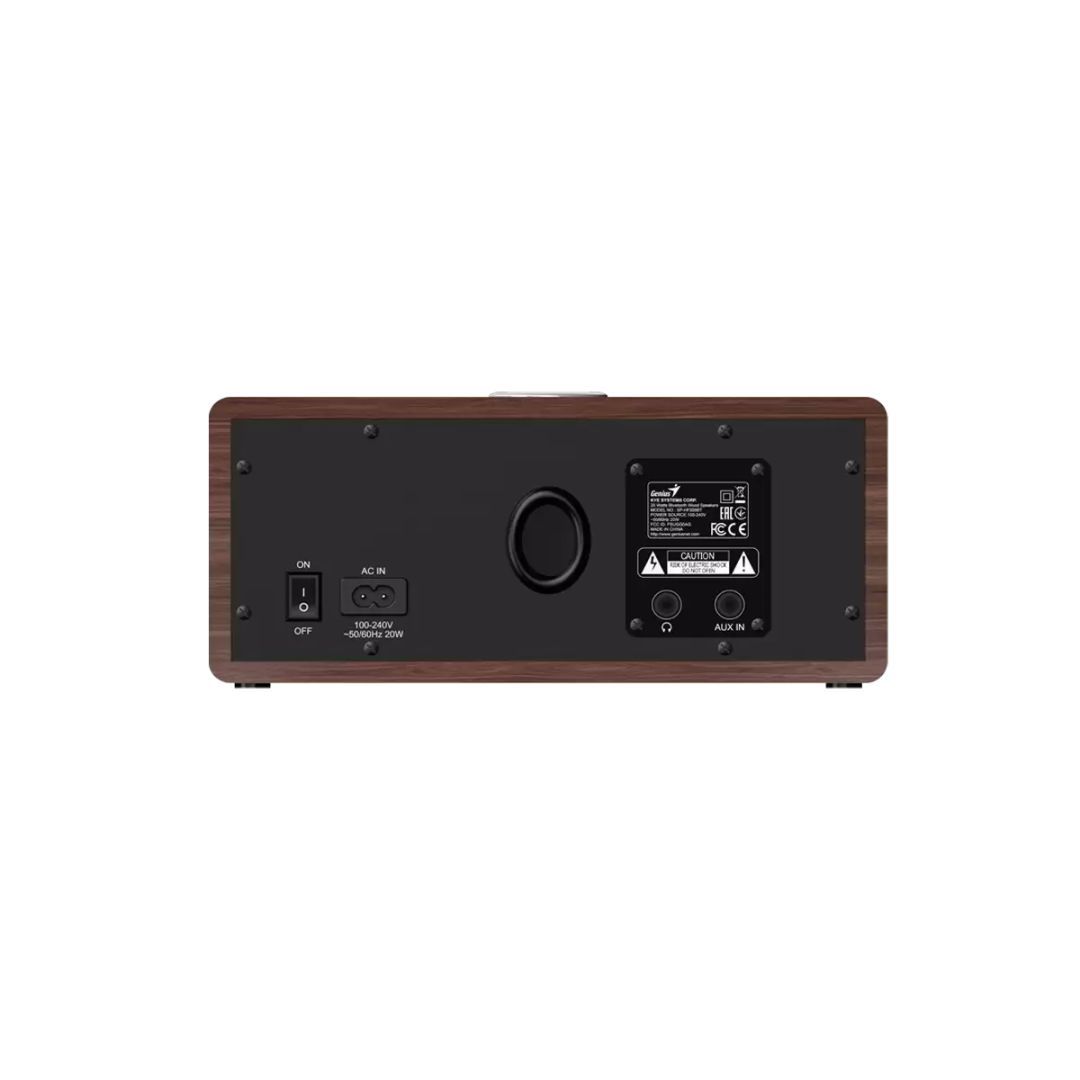 Genius SP-HF505BT Bluetooth Speaker Dark Brown Wood Genius SP-HF505BT Bluetooth Speaker Dark Brown Wood