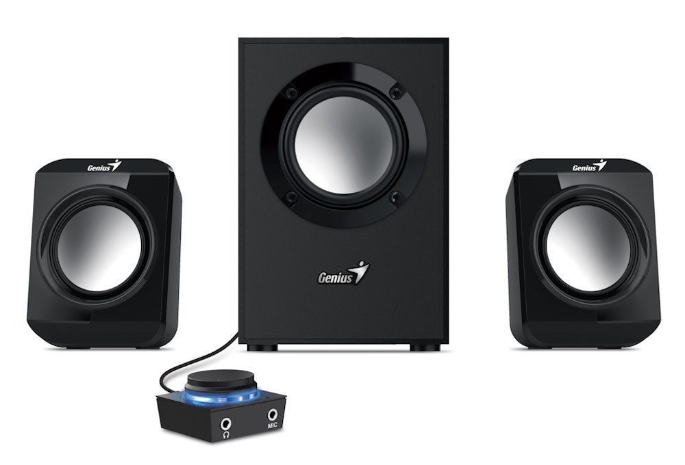 Genius SW-2.1 300 II hangszóró Black Genius SW-2.1 300 II hangszóró Black