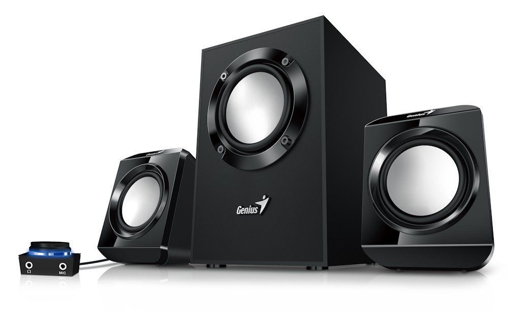 Genius SW-2.1 300 II hangszóró Black Genius SW-2.1 300 II hangszóró Black