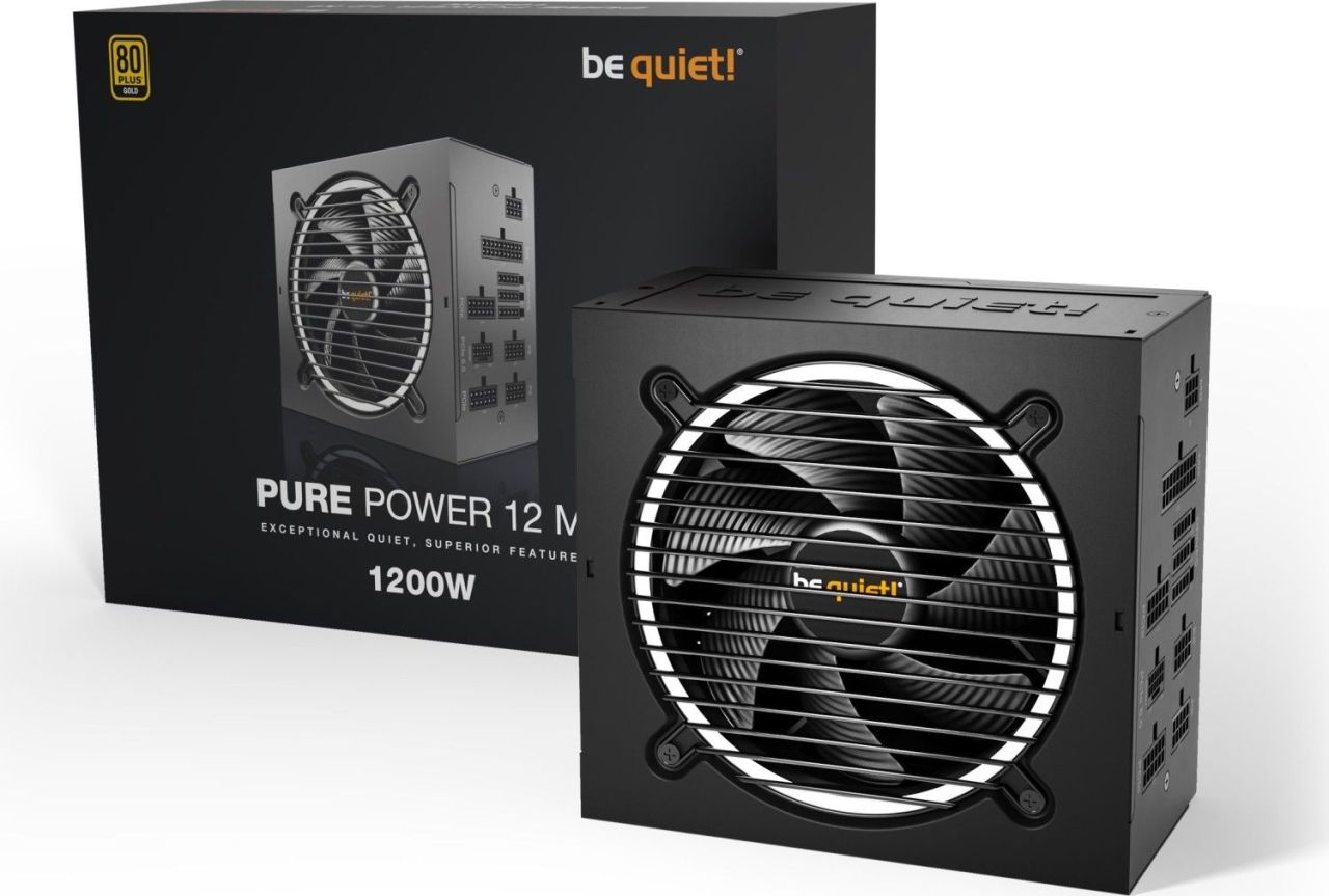 Be quiet! 1200W 80+ Gold Pure Power 12 M ATX3.0 Be quiet! 1200W 80+ Gold Pure Power 12 M ATX3.0