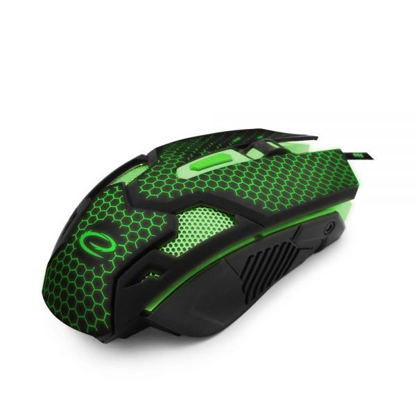 Esperanza MX207 Cobra gaming mouse Black/Green Esperanza MX207 Cobra gaming mouse Black/Green