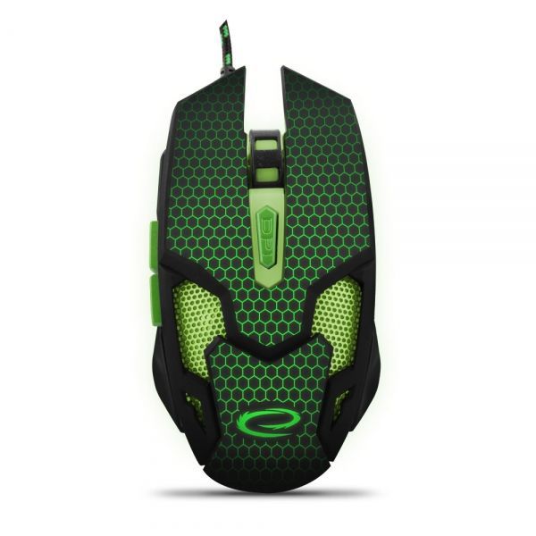Esperanza MX207 Cobra gaming mouse Black/Green Esperanza MX207 Cobra gaming mouse Black/Green