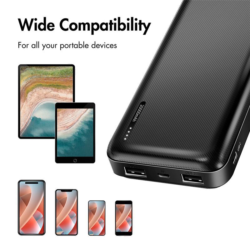 Logilink PowerBank 20000 mAh Black Logilink PowerBank 20000 mAh Black