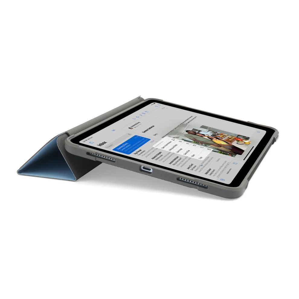 Pipetto Shield 360 Folio Case for iPad (A16) / iPad (2022) Light Blue