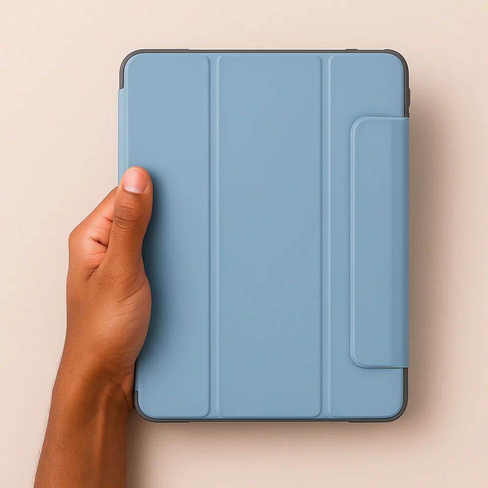 Pipetto Shield 360 Folio Case for iPad (A16) / iPad (2022) Light Blue