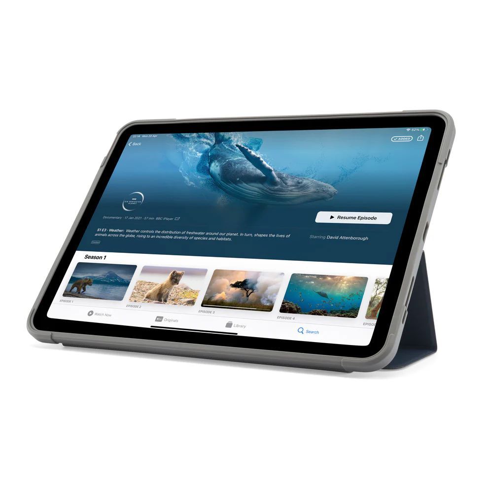 Pipetto Shield 360 Folio Case for iPad (A16) / iPad (2022) Dark Blue