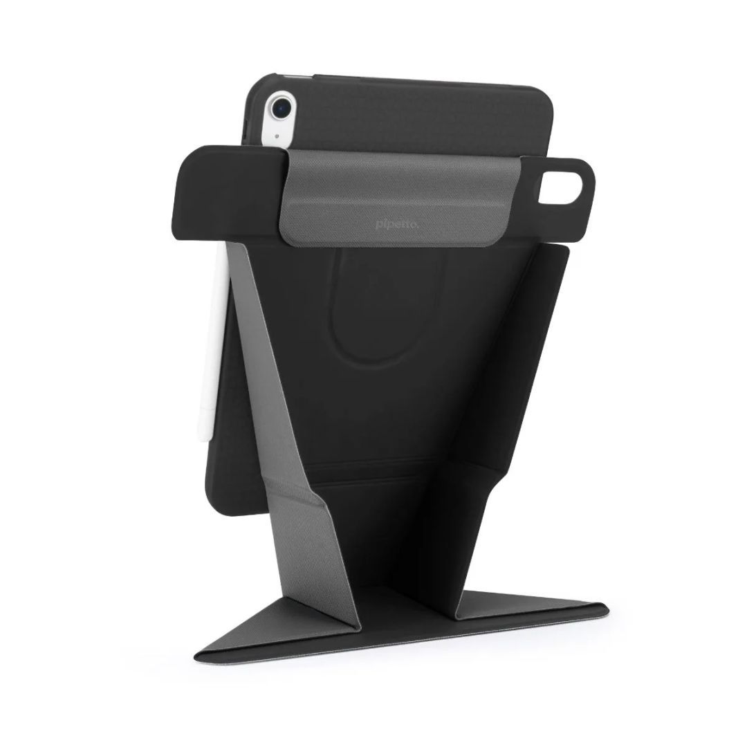 Pipetto Origami No6 Stand case iPad Air 13" (2024) Black