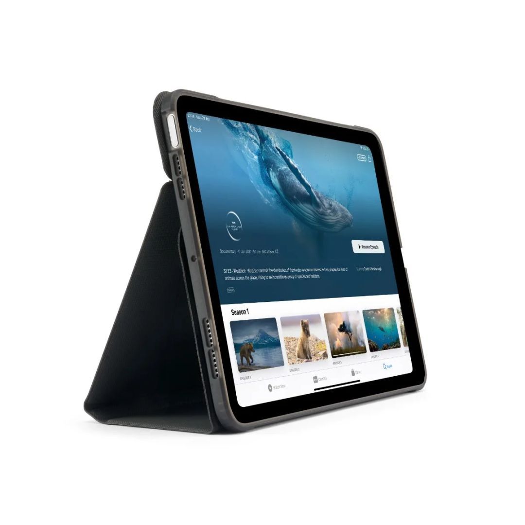 Pipetto Origami No6 Stand case iPad Air 13" (2024) Black