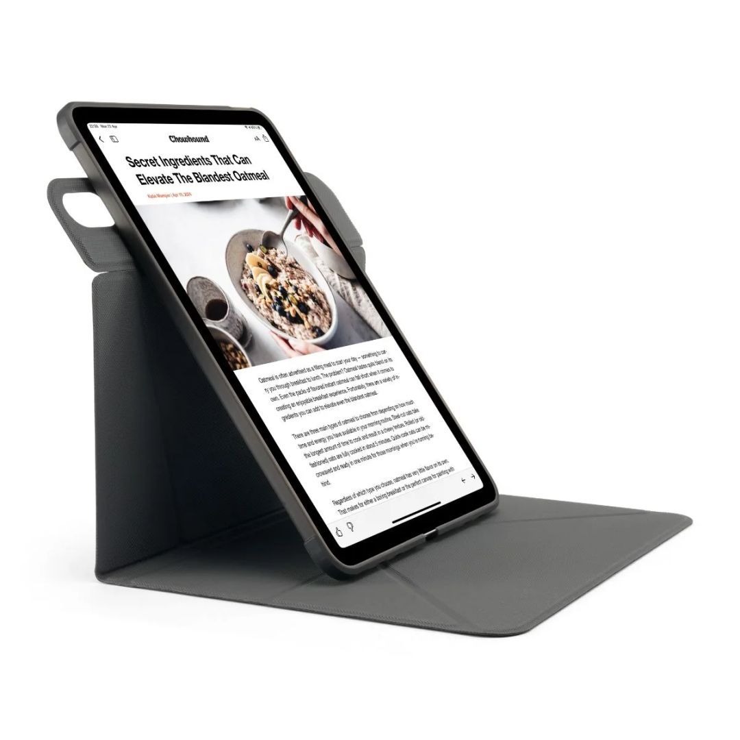 Pipetto Origami No6 Stand case iPad Air 13" (2024) Black