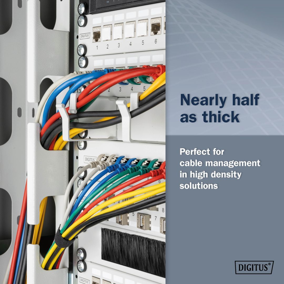 Digitus CAT6A F-FTP Patch Cable 0,5m Green