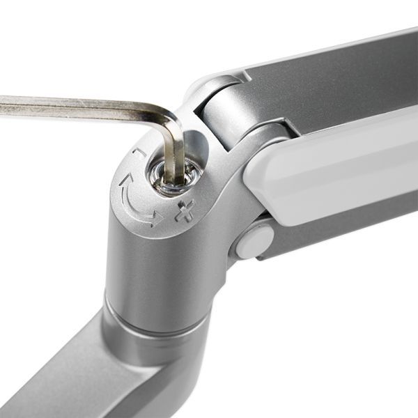 Logilink Monitor mount aluminum curved screens 17"-32" Silver Logilink Monitor mount aluminum curved screens 17"-32" Silver