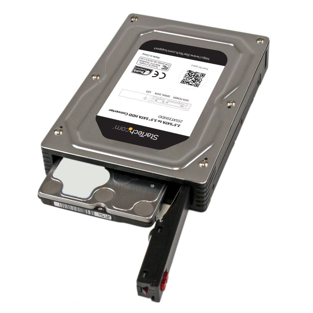Startech 25SAT35HDD Sata Mobile Rack Black Startech 25SAT35HDD Sata Mobile Rack Black