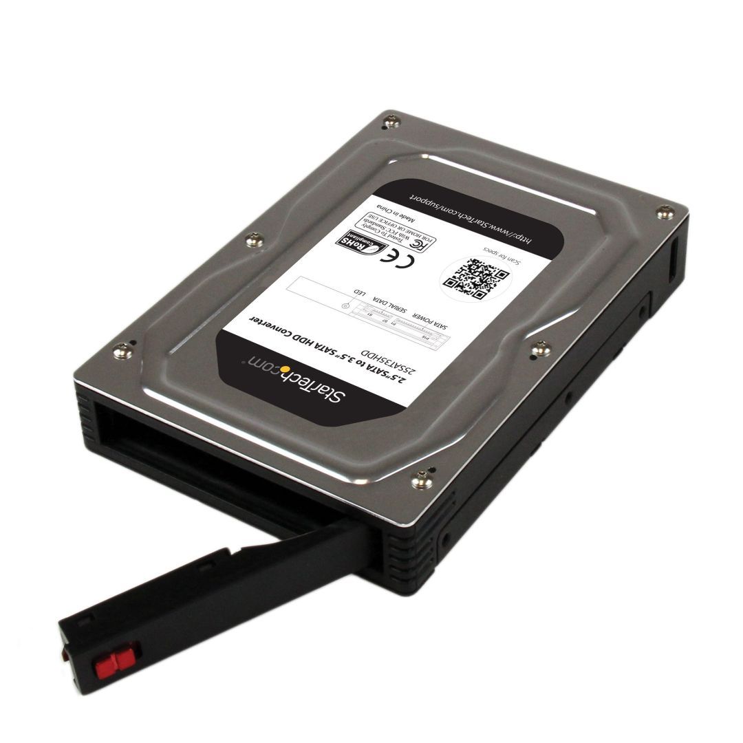 Startech 25SAT35HDD Sata Mobile Rack Black Startech 25SAT35HDD Sata Mobile Rack Black