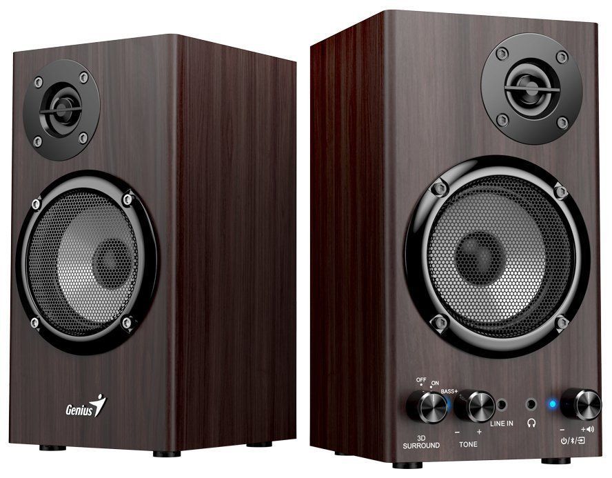 Genius SP-HF520BT Bluetooth Speaker Dark Wood Genius SP-HF520BT Bluetooth Speaker Dark Wood
