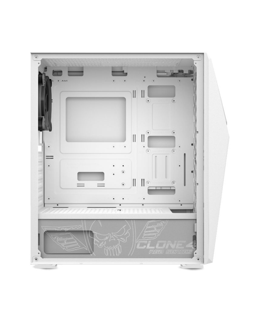 Spirit Of Gamer Clone 4 RGB Tempered Glass White Spirit Of Gamer Clone 4 RGB Tempered Glass White