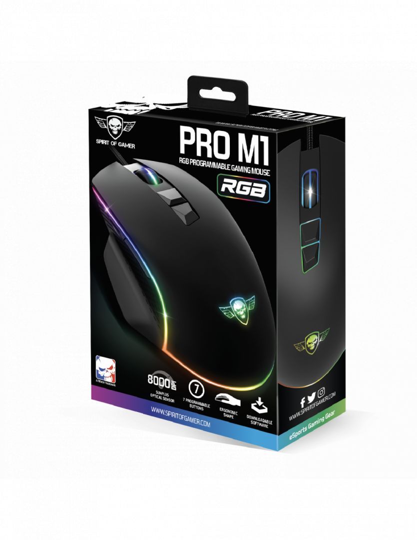 Spirit Of Gamer Pro M1 Black Spirit Of Gamer Pro M1 Black