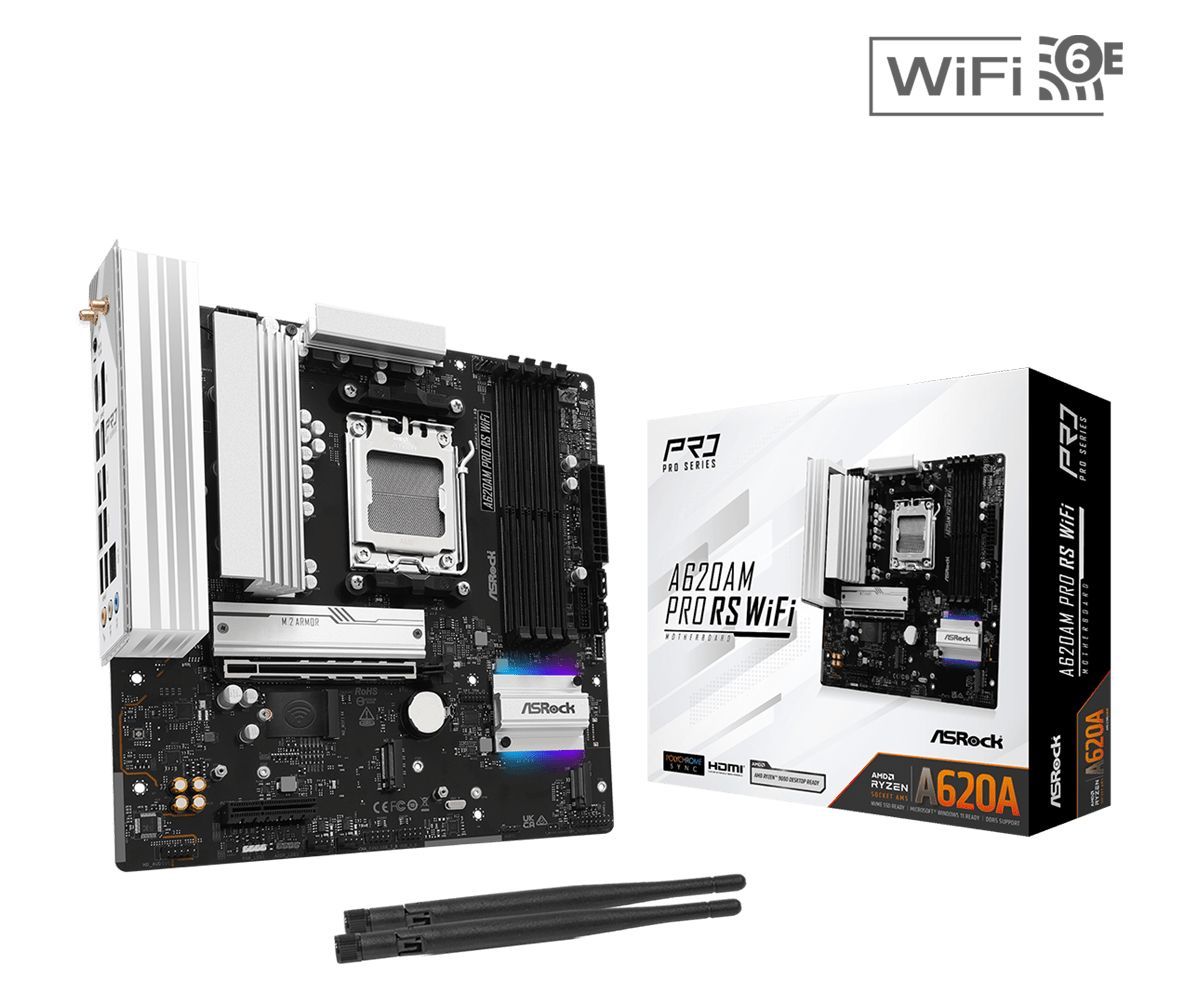 ASRock A620AM PRO RS WIFI