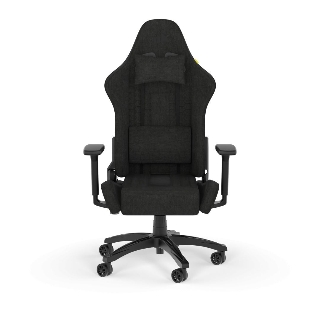 Corsair TC100 Relaxed Gaming Chair Fabric Black/Black Corsair TC100 Relaxed Gaming Chair Fabric Black/Black