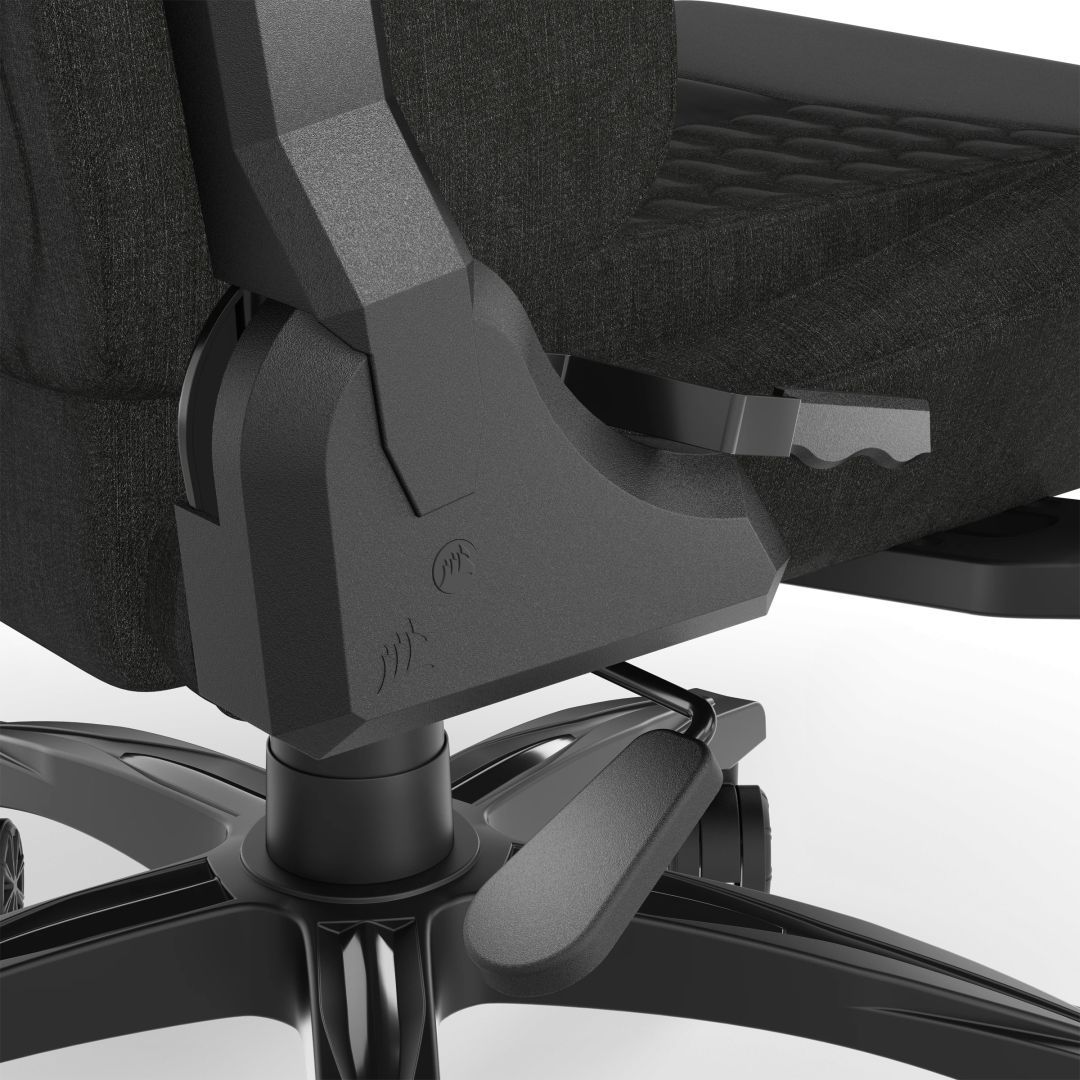 Corsair TC100 Relaxed Gaming Chair Fabric Black/Black Corsair TC100 Relaxed Gaming Chair Fabric Black/Black