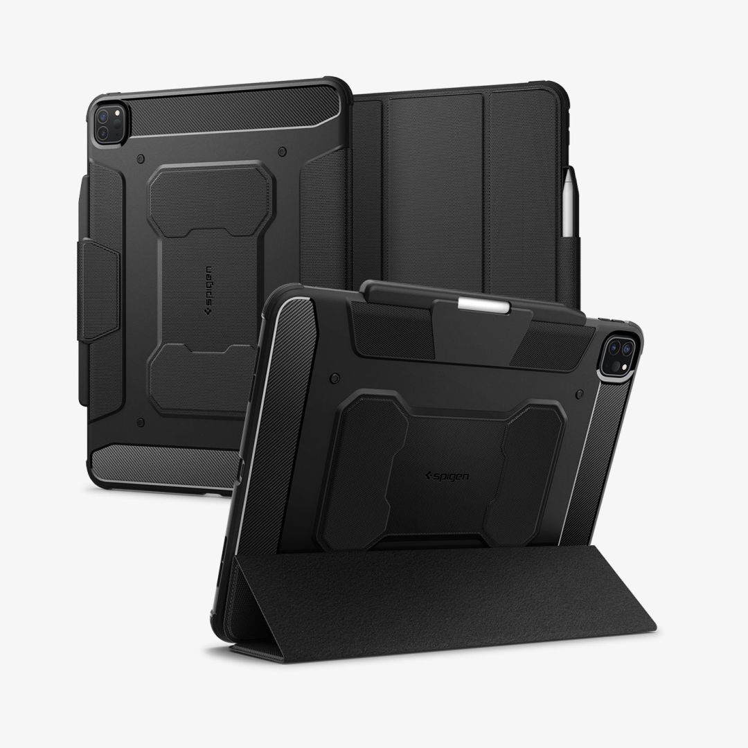 Spigen Rugged Armor Pro iPad Pro 11" 2024 Black Spigen Rugged Armor Pro iPad Pro 11" 2024 Black