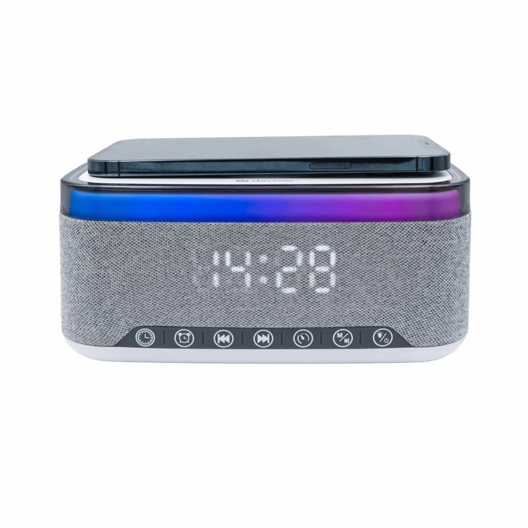 Denver CRQ-225 Clock Radio Grey Denver CRQ-225 Clock Radio Grey
