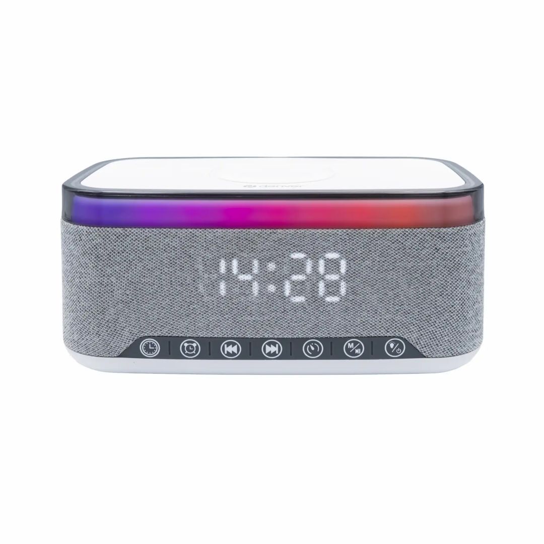 Denver CRQ-225 Clock Radio Grey Denver CRQ-225 Clock Radio Grey