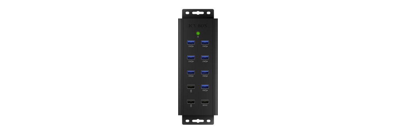 Raidsonic IcyBox IB-HUB1703-QC3 7 port USB3.0 Hub with 3 charge ports Raidsonic IcyBox IB-HUB1703-QC3 7 port USB3.0 Hub with 3 charge ports