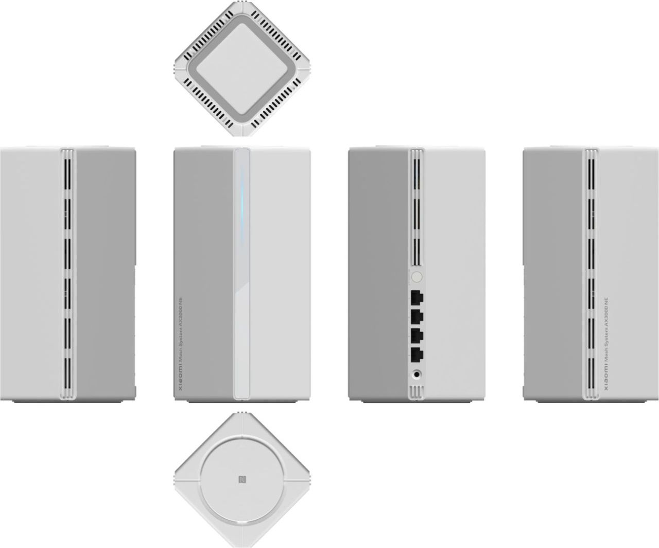 Xiaomi Mesh System AX3000 NE (2-pack) White Xiaomi Mesh System AX3000 NE (2-pack) White