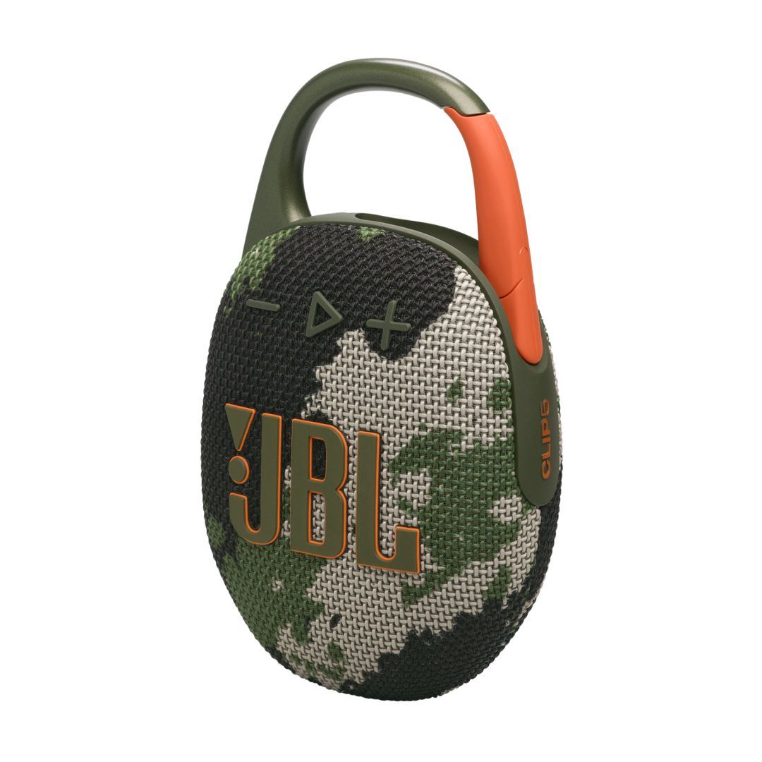 JBL Clip5 Bluetooth Ultra-portable Waterproof Speaker Squad Camouflage JBL Clip5 Bluetooth Ultra-portable Waterproof Speaker Squad Camouflage