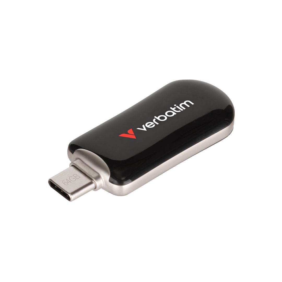 Verbatim 64GB Plectra USB3.2 Black Verbatim 64GB Plectra USB3.2 Black