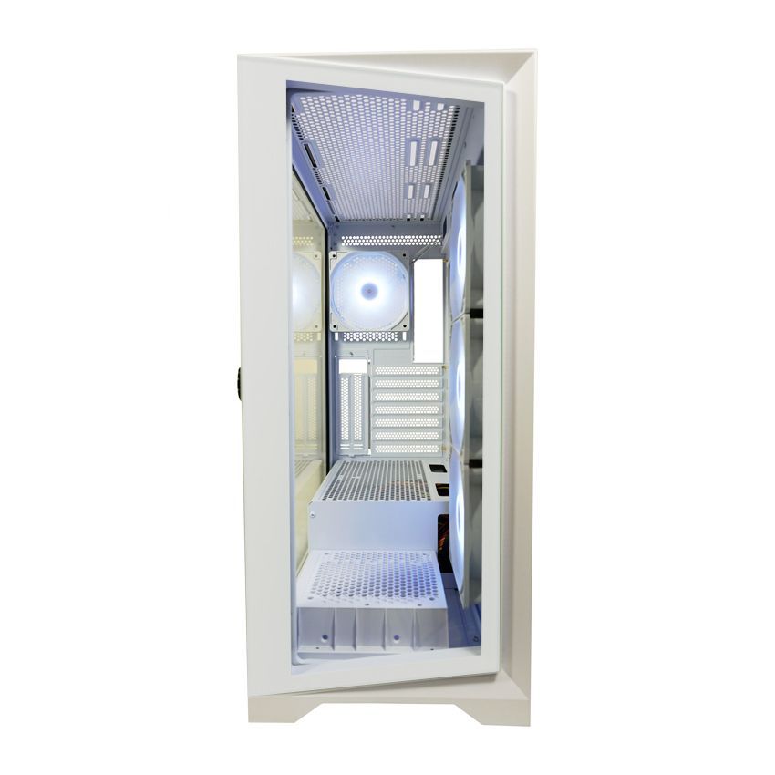 LC Power 806W Crosswind X Gaming Case ARGB Tempered Glass White LC Power 806W Crosswind X Gaming Case ARGB Tempered Glass White