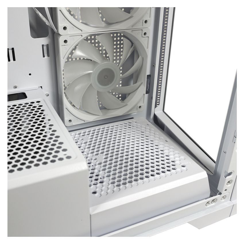 LC Power 806W Crosswind X Gaming Case ARGB Tempered Glass White LC Power 806W Crosswind X Gaming Case ARGB Tempered Glass White