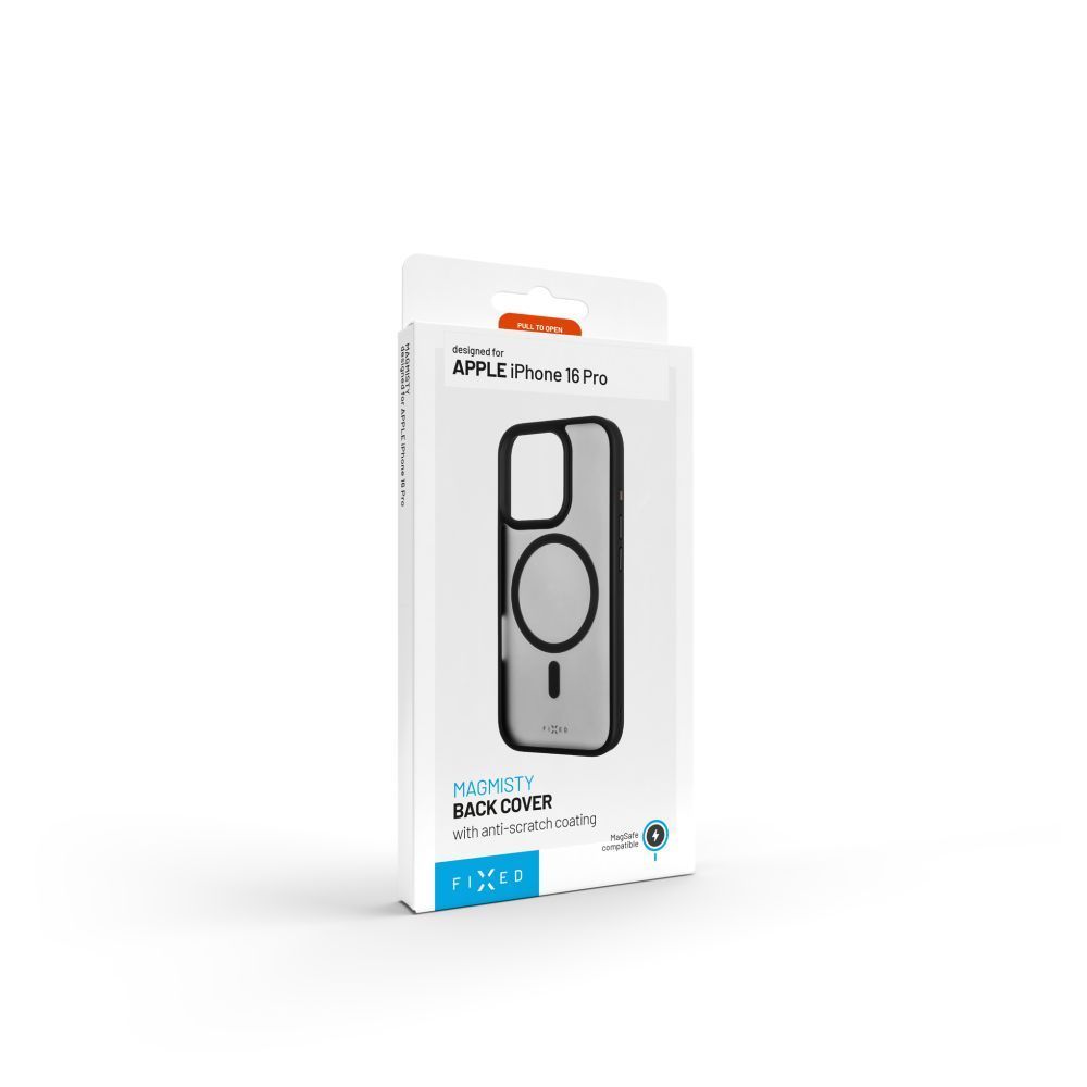 FIXED MagMisty telefontok Apple iPhone 16e készülékhez, fekete FIXED MagMisty telefontok Apple iPhone 16e készülékhez, fekete