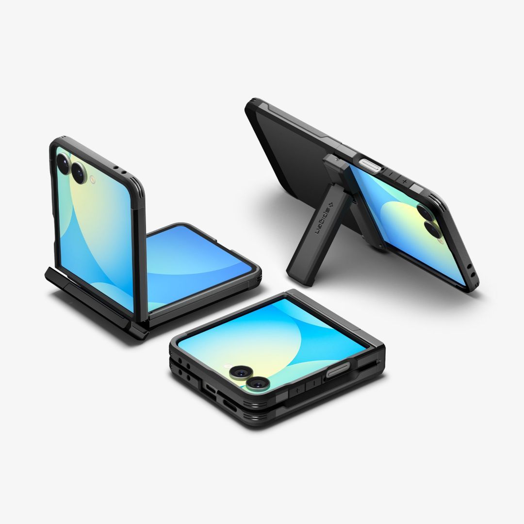 Spigen Tough Armor Pro MagSafe for Samsung Galaxy Z Flip7 Black Spigen Tough Armor Pro MagSafe for Samsung Galaxy Z Flip7 Black