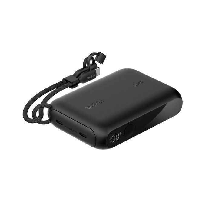Belkin BoostCharge with Display 10000mAh PowerBank Black Belkin BoostCharge with Display 10000mAh PowerBank Black