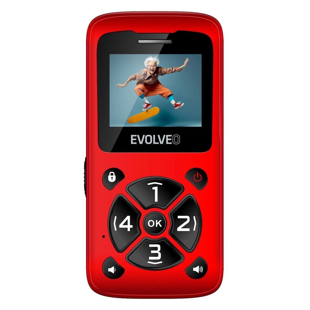 Evolveo EasyPhone ID EP-400 Red Evolveo EasyPhone ID EP-400 Red