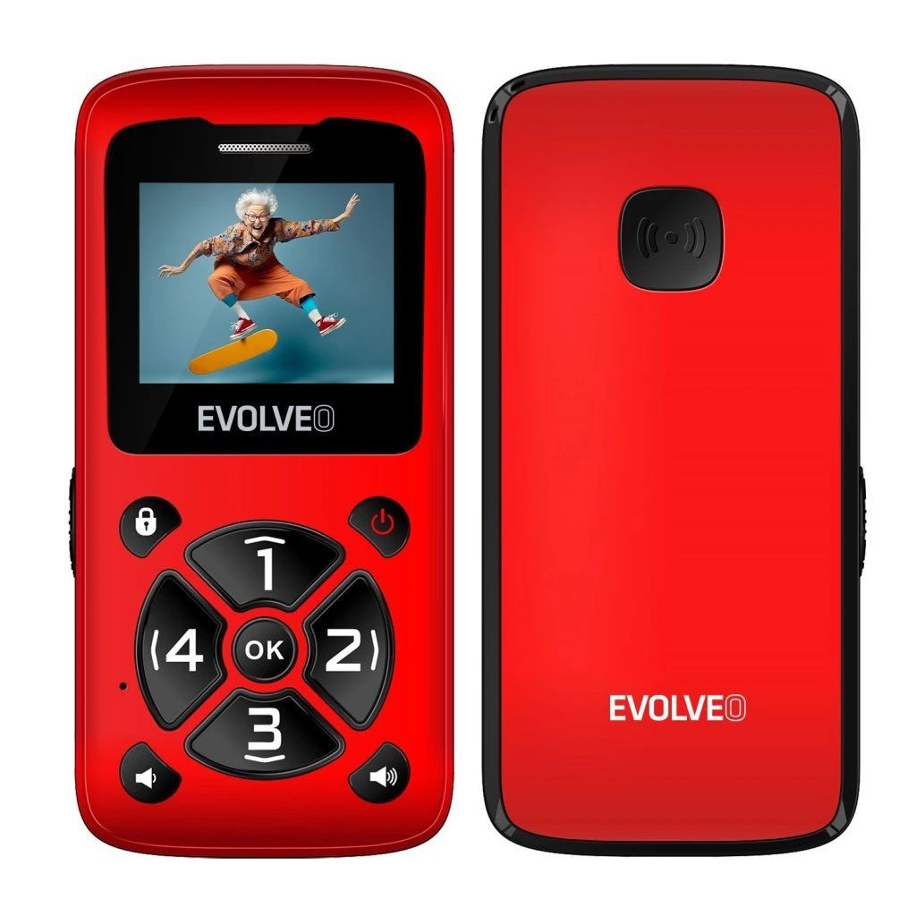 Evolveo EasyPhone ID EP-400 Red Evolveo EasyPhone ID EP-400 Red