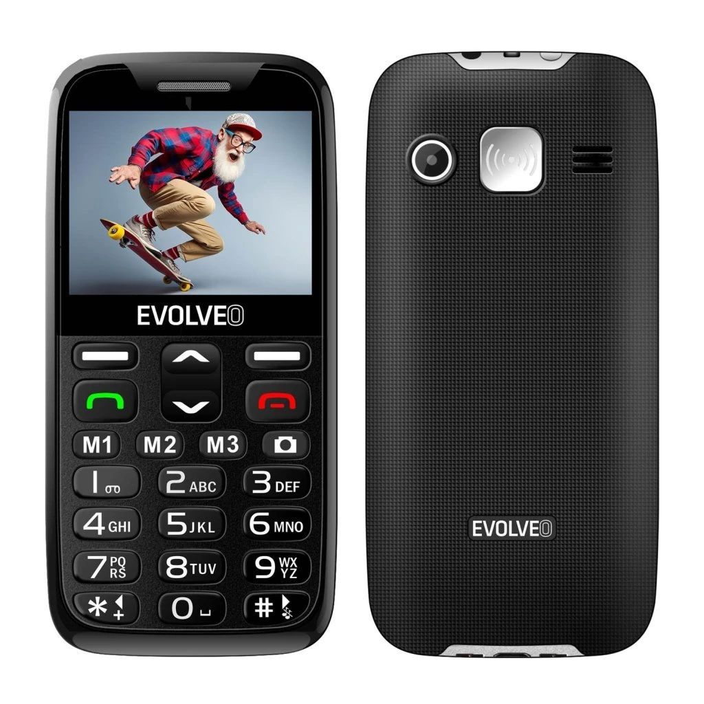 Evolveo EasyPhone EP-601 XR Black Evolveo EasyPhone EP-601 XR Black