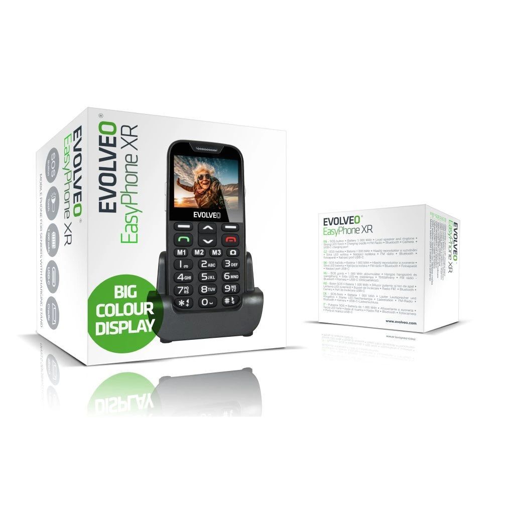 Evolveo EasyPhone EP-601 XR Black Evolveo EasyPhone EP-601 XR Black