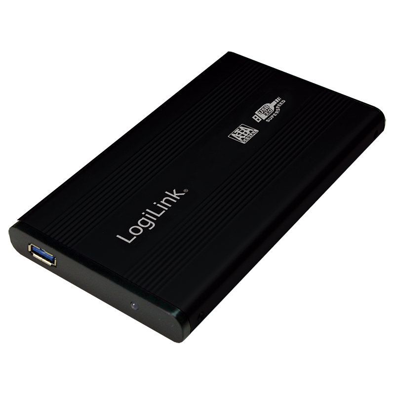 Logilink 2,5" SATA USB 3.0 Aluminium Black Logilink 2,5" SATA USB 3.0 Aluminium Black