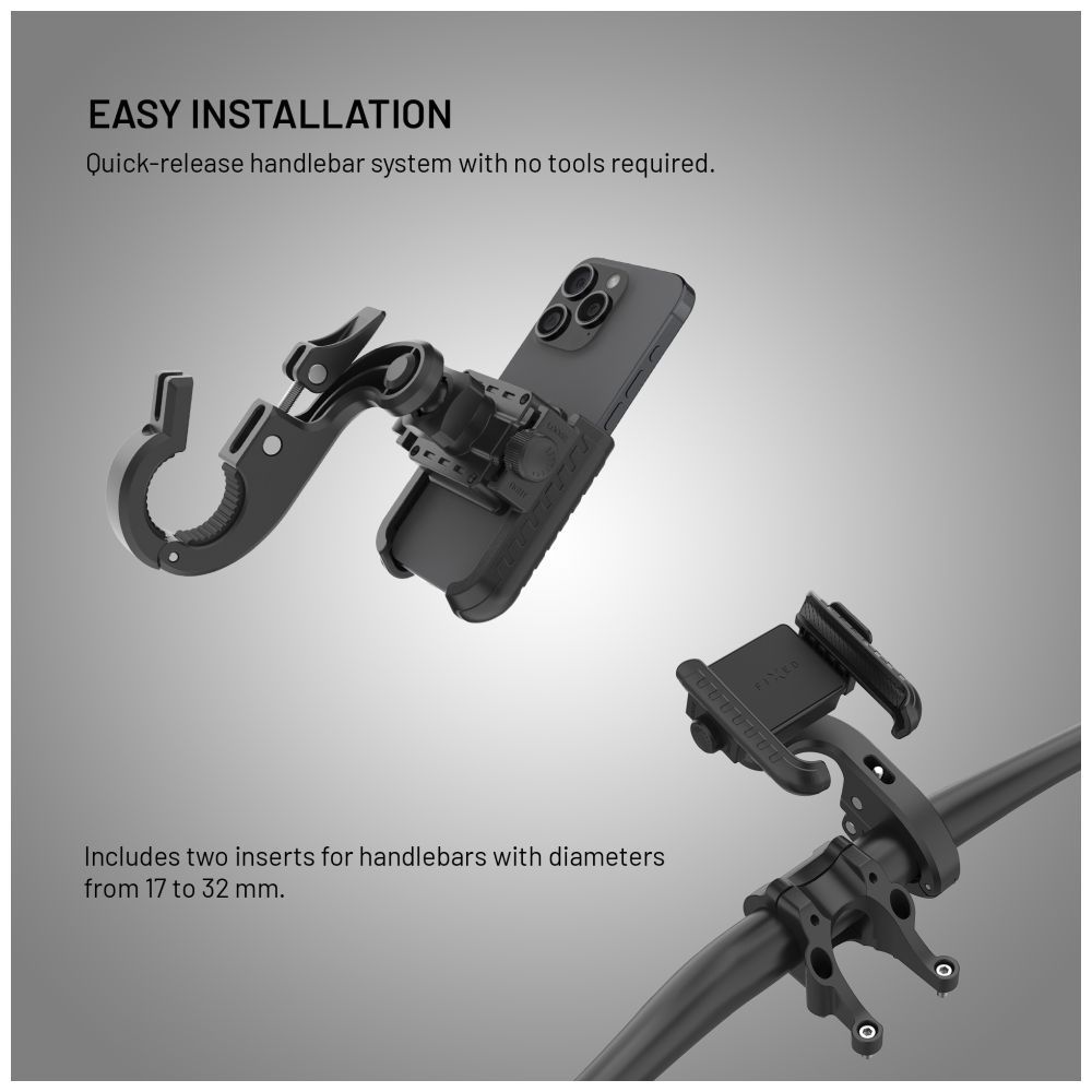 FIXED biciklis tartó, fekete