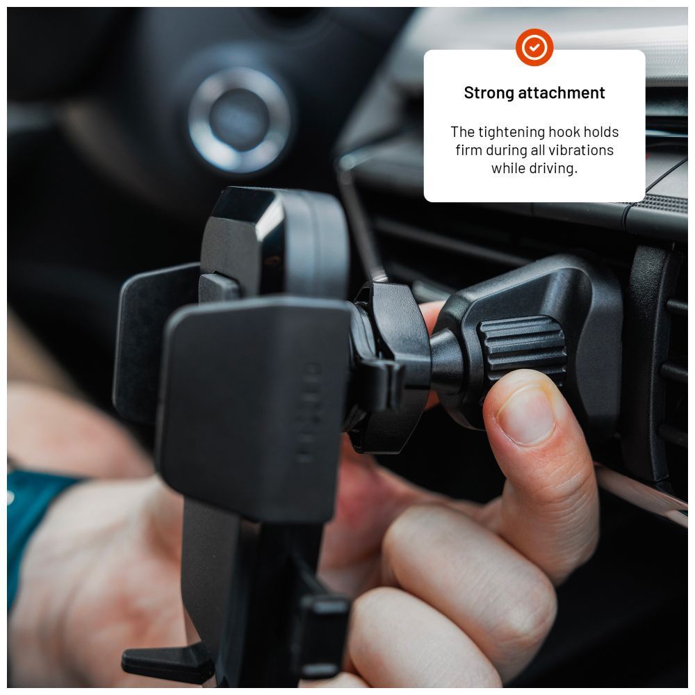 FIXED Iconiq Lock univerzális autós tartó, fekete