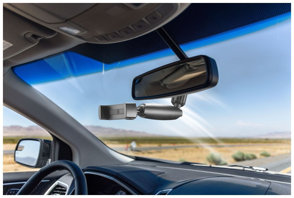 Cellularline univerzális autós tartó visszapillantó tükörre, fekete Cellularline univerzális autós tartó visszapillantó tükörre, fekete