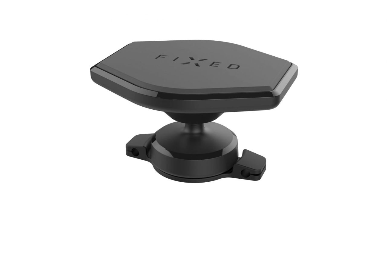 FIXED Icon Flex Mágneses telefontartó autóba, műszerfalra rögzíthető, Fekete