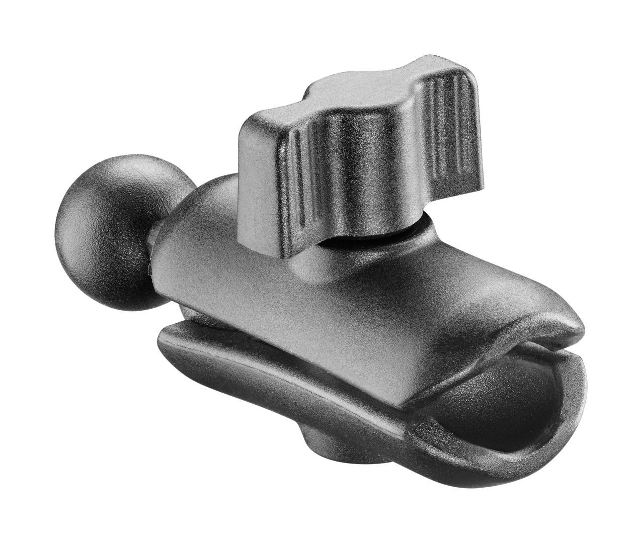 FIXED Universal holder for mobile phones Interphone Motocrab with wireless charging, black FIXED Universal holder for mobile phones Interphone Motocrab with wireless charging, black