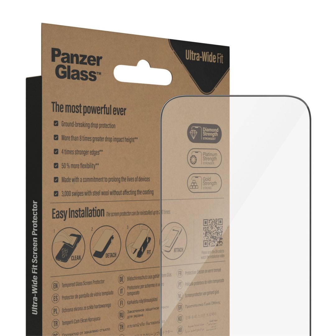 PanzerGlass Screen Protector for iPhone 14 Pro UWF PanzerGlass Screen Protector for iPhone 14 Pro UWF