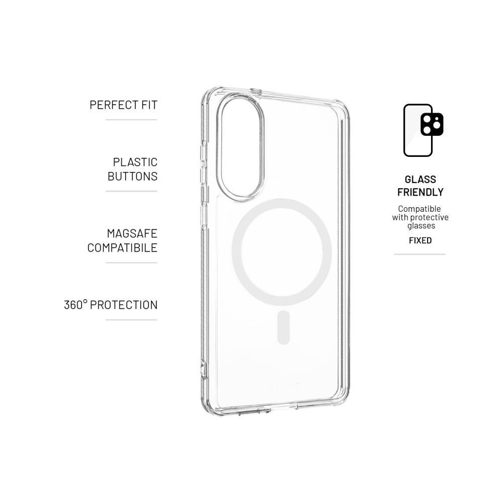 FIXED MagPure tok Samsung Galaxy S25 Edge 5G, átlátszó FIXED MagPure tok Samsung Galaxy S25 Edge 5G, átlátszó