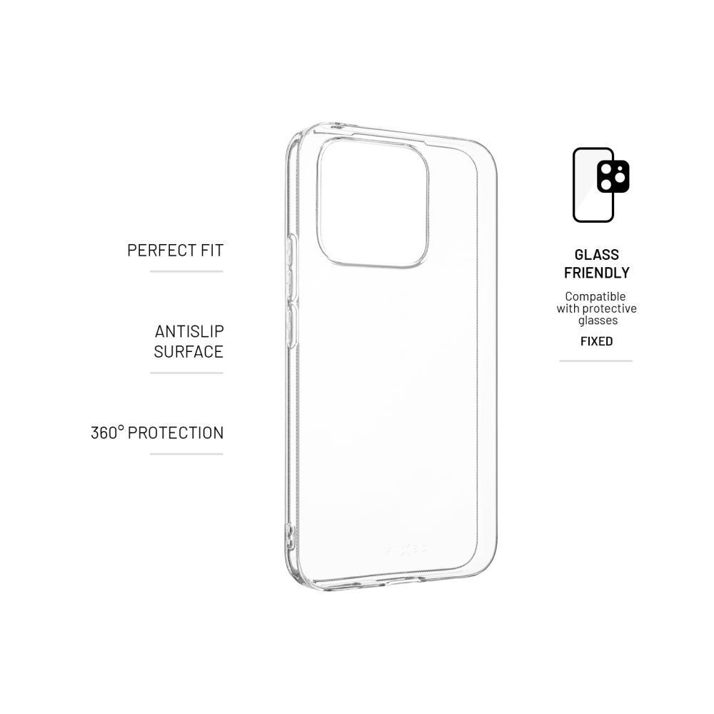 FIXED Story TPU gél tok Honor X8c, átlátszó