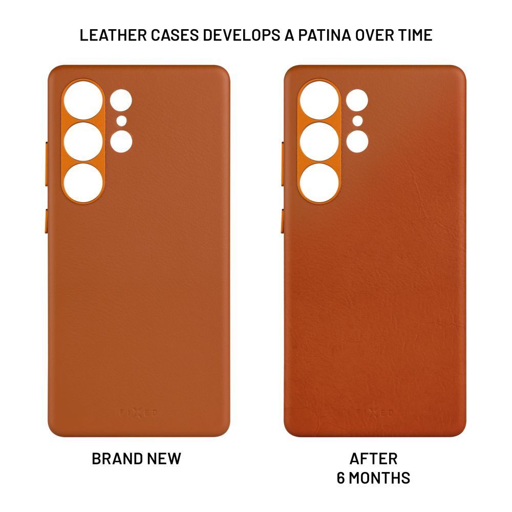 FIXED MagLeather telefontok Samsung Galaxy S25 Ultra-hoz, barna FIXED MagLeather telefontok Samsung Galaxy S25 Ultra-hoz, barna